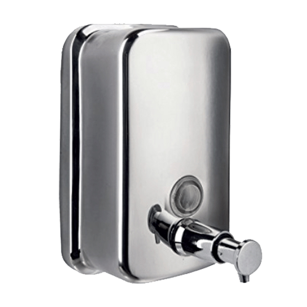 EKKA STAINLESS STEEL SOAP DISPENSER - VERTICAL
