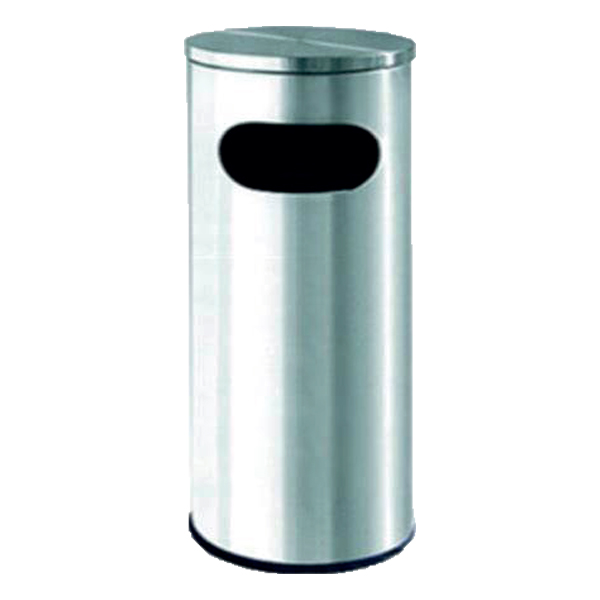EKKA STAINLESS STEEL BIN C/W FLAT TOP-RAB-001/F